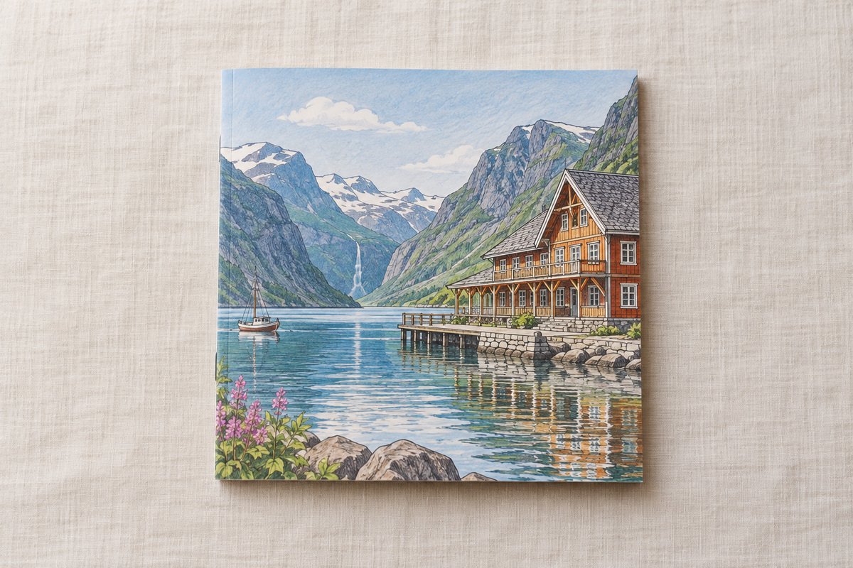 Omslaget på atlaset over regionen